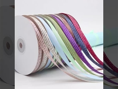 2cm yeşil kurdele hediye kutusu paketleme çiçekli kek kurdele BESTWISHES sıcak damgalama hediye kurdele