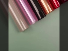 Su geçirmez renkli jöle filmi, çiçek sanatı ambalaj kağıdı, yarı şeffaf selofan, kristal kağıt