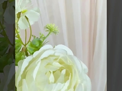 Simülasyon gül buketi, ipek çiçeği, plastik çiçek, sahte çiçek, tek dallı oturma odası dekorasyonu