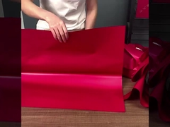 20 parça katı renkli çiçek sarma kağıdı, iyi doku ve sıkılık, popüler bir Rus rou