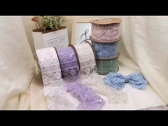 Kore tarzı yüksek kaliteli balık adam dantel kurdele 7cm saç aksesuarı yüksek kaliteli hisseder DIY kurdele yarı kanatlı