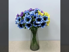 Simülasyon 3 Güneşböceği Çiçekleri Ev Tek Şubesi Gümüş Lotus Çiçeği Düğün Dekorasyonu Simülasyonu