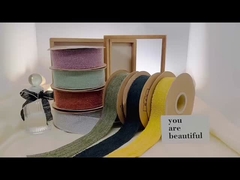 Yeni Kore tarzı katı renkli cinil kurdele.