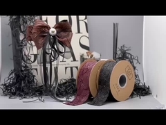 Gelişmiş yontulmuş deri kurdele