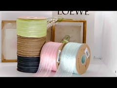 Kore tarzı premium iki renkli parlak dikey kırışık kar bezli kemer