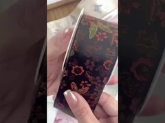 Lotus yaprağı kenarı Bin kuş ızgara dokuma bantı