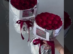 Gümüş ayna çiçek ambalaj kağıdı, yansıtıcı ayna yüzey kağıdı, PVC teneke film, su dalga kremi