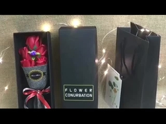 Sıcak satılan yaratıcı yapay çiçek sabunu, 5 gül buketi, kız arkadaşının doğum günü hediyesi direkt fabrika