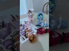 Mini küçük çiçek buketi Noel ve Sevgililer Günü gül sabun çiçek hediye kutusu düğün eşleştirmek s