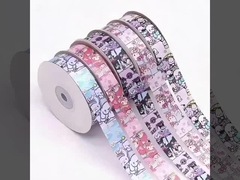 Pembe Sanrio çizgi film sevimli desen kurdele DIY el yapımı kurdele öğrenci hediye kutusu hediye ambalaj kurdelesi