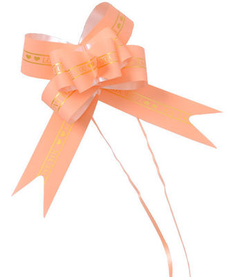 İyi bir fiyat. Baskılı Love You Sepet Hediye Organze Çekme Yay Şerit 5cm X 75cm çevrimiçi