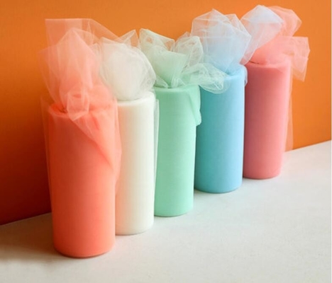 satın al Göz kamaştırıcı çok renkli organza rulo kumaşı ve bakım talimatları El yıkama veya kuru temizleme online manufacture