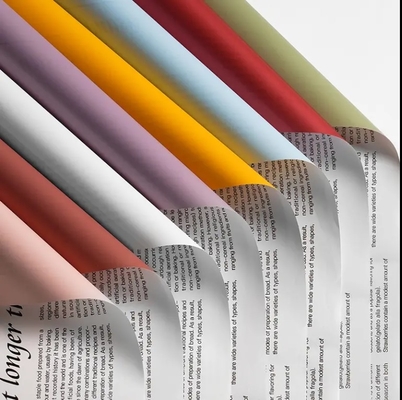 satın al DIY Çiçekçi Buketleri için Özel Yapılmış Yumuşak El Duygusu Biyozit Çiçek Sarma Kağıdı online manufacture
