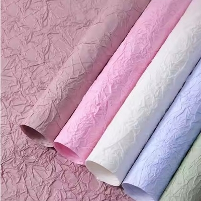 satın al Sürdürülebilir çiçek buketi ambalajı için taş dokusuyla çiçekçi ambalaj kağıdı online manufacture