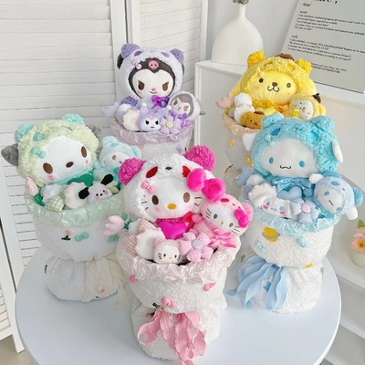 satın al Elde tutulabilen çiçek buketi çizgi romanı güzel bebek buketi kız arkadaşı için doğum günü hediyesi Çin Sevgililer Günü doğum günü hediyesi online manufacture