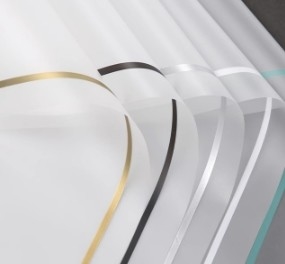 satın al Yüksek kaliteli çiçekli ambalaj kağıdı ile basitleştirilmiş stil mat kağıt kenarı online manufacture