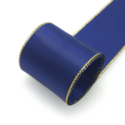 satın al 35 renkli altın soğan kenarlı kurdele 28801 Yao Ming polyester saten altın kenarlı kurdele çiçek ambalaj bantı online manufacture
