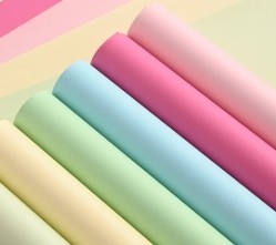 satın al Yeni kalınlaştırılmış inek derisi şeklindeki buket ambalaj kağıdı online manufacture