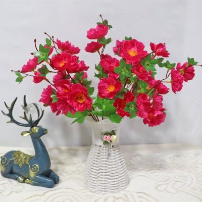 satın al Düğün, çekim aletleri, iç ve dış dekorasyon gerçekçi şeftali çiçekleri ile Çevrimiçi üretim