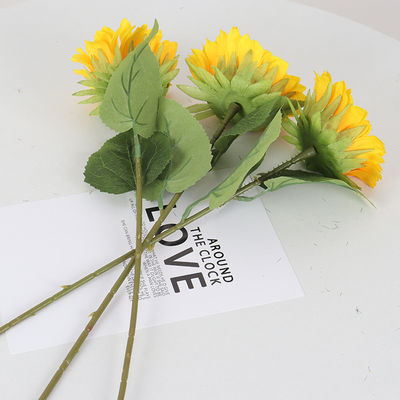 satın al Güneşböceği yapay çiçek, güneşböceği evi, otel oturma odası dekorasyonu, çiçek buketi Çevrimiçi üretim