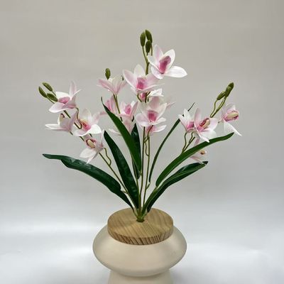 satın al Yeni Ürün Simülasyon Çiçek 5 çatallık paket Huilan oturma odası Ev Mobilyaları Otel süslemeleri Fotoğraf dekorasyonu Sahte buket Çevrimiçi üretim