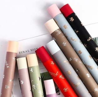satın al Amani Crown su geçirmez çiçekli çiçek ambalaj kağıdı online manufacture
