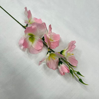 satın al Simülasyon çiçeği küçük tek kılıç orkide sahte çiçek sınır ötesi sıcak satış çiçek buketi yüksek kaliteli ipek çiçeği küçük orkide masa çiçek düzenlemesi Çevrimiçi üretim