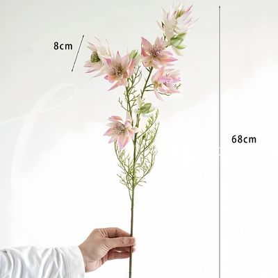 İyi bir fiyat. Simülasyonlu kızarmış gelin çiçeği düğün dekorasyonu, sahte çiçeklerin sınır ötesi tedarikleri, ev dekorasyonunun toptan satışı, çekim çevrimiçi