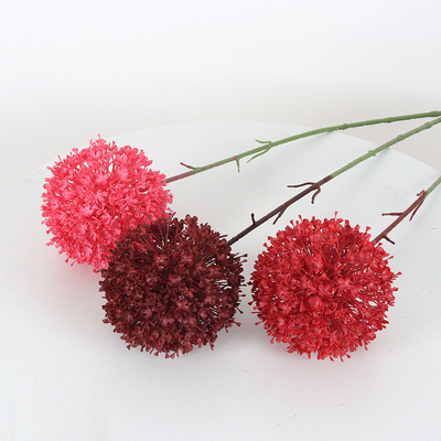 satın al Özel tek balon topu plastik çiçek düğün simülasyon çiçek düğün salonu yol rehberi çiçek düzenlemesi dekorasyon sahte çiçek Çevrimiçi üretim