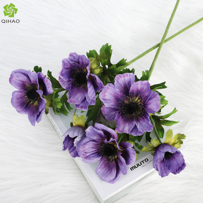 satın al Simülasyon 3 Güneşböceği Çiçeği Ev Tek Dal Gümüş Lotus Çiçeği Düğün Dekorasyonu Simülasyon Güneşböceği Ornament online manufacture