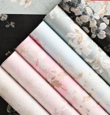satın al Sıcak altın yeşim çiçek kenar sanat su geçirmez çiçek düzenleme çiçek ambalaj kağıdı online manufacture