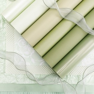 satın al 57*57cm İlkbahar Nanesi Manbo Çiçek Aranjmanı Ambalajı İçin Özel Kağıt online manufacture