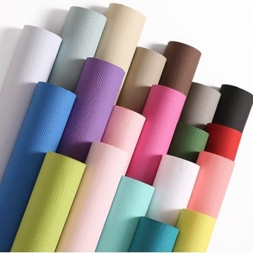 satın al 57*57cm Partysu Üç Boyutlu Keten Kağıdı Su Geçirmez Çiçek Desenli Çiçek Ambalaj Kağıdı Parti Süslemeleri İçin online manufacture