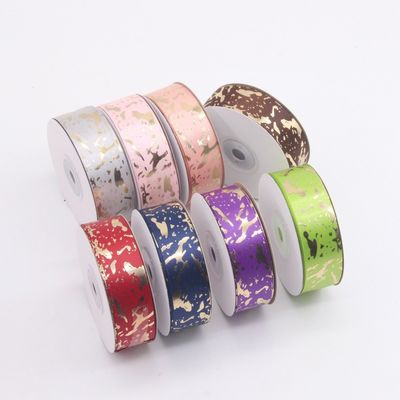 satın al 2.5cm sıcak damgalama bant hediye kutusu paketleme DIY baba günü için kırmızı mermer desen Çevrimiçi üretim