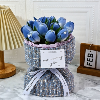 satın al Tulip sabun buketi, küçük koku tarzı, Qixi Festivali, Sevgililer Günü, Öğretmenler Günü hediyesi erkek arkadaşı ve kız arkadaşı için, sabun buketi online manufacture