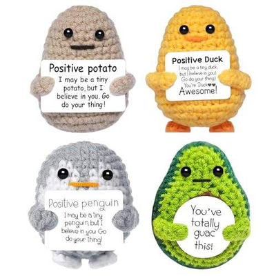 satın al CXHP El yapımı Pamuk Hoket Pozitif Patates Plush 10×8×5cm, Stres İndirimli Hediye Oyuncağı Çevrimiçi üretim
