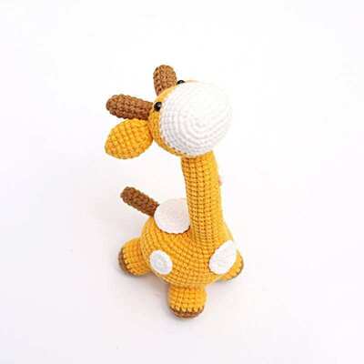 satın al El yapımı Ekolojik Düzgün Dikiş Zürafa Amigurumi Yumuşak Dolu Oyuncak Güvenli Plüş Bebek Bebek Ev Dekoru Doğum Günü Hediyeleri Çevrimiçi üretim