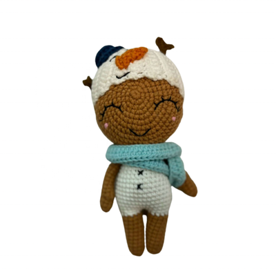 satın al Moda tığ işi bebek Amigurumi koleksiyonu el yapımı Mini peluş oyuncak seti kızlar için Peg Baiana bebek ile doldurulmuş Çevrimiçi üretim