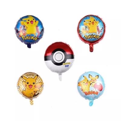 İyi bir fiyat. 18 inç Sıcak poke-mon Cep Canavarı Çizgi Film Karakteri Poke-mon Balon Pika-chu folyo Helyum balonları Parti Dekorasyonu çevrimiçi