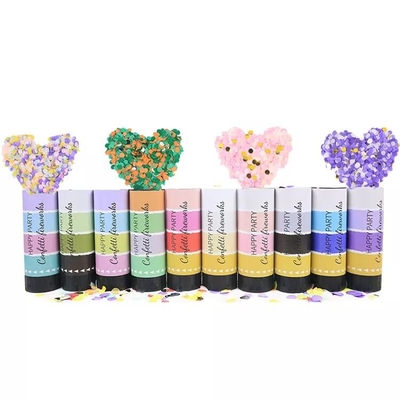 İyi bir fiyat. Toptan Baby Shower Düğün Partisi Cinsiyet Gösterimi Poppers Konfeti Topu çevrimiçi