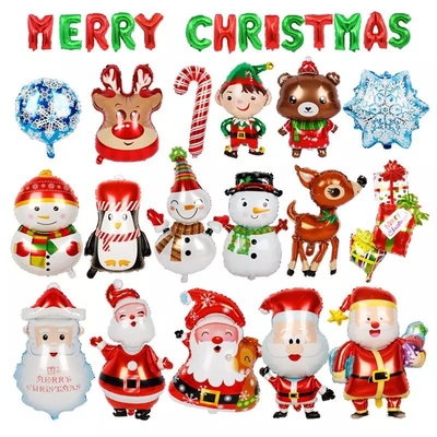 İyi bir fiyat. Toptan 2022 Yeni Noel Folyo Balon Elk Kardan Adam Noel Baba Noel Partisi Süslemeleri Parti Balonu çevrimiçi