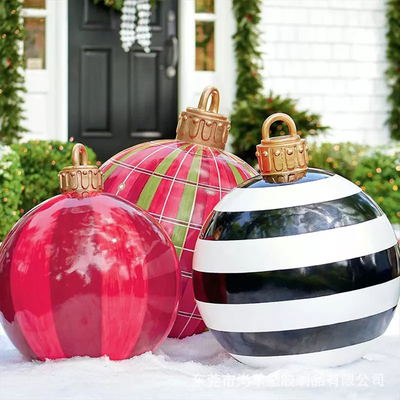 İyi bir fiyat. Dış Dekorasyon Noel Şişme Top Avlu İçin Led Işıklı Balon çevrimiçi