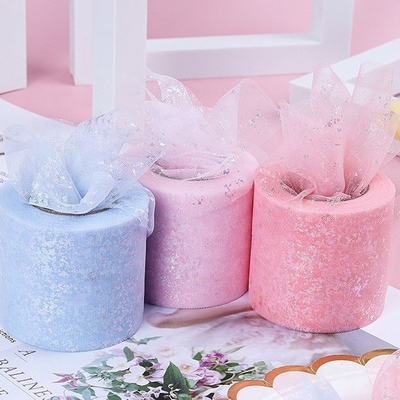 İyi bir fiyat. Polyester Organza Tulle Rolls çok renkli tasarımlı solunumlu çevrimiçi