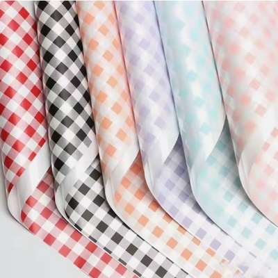 İyi bir fiyat. 58*58 cm Paket başına 20pcs Yapay Kağıt Çiçek Sarma Kağıdı DIY Çiçek Buketi çevrimiçi