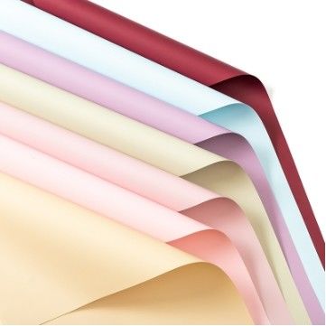 İyi bir fiyat. Saf renkli Ou Ya kağıt çiçek sarma kağıdı çiçek sarma kağıdı çiçek sepeti açma hediye gül çiçek malzemesi Kore tarzı ilk aşk çevrimiçi