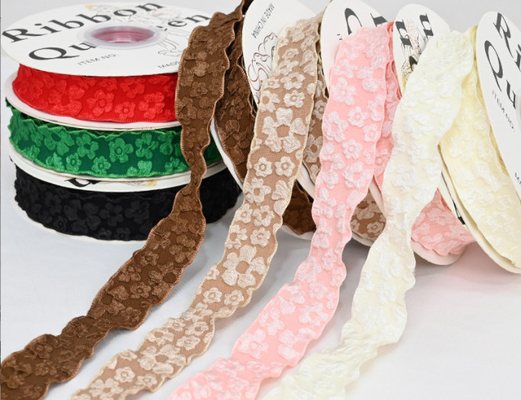 İyi bir fiyat. 2.5cm Yarım Satin Yarım İp Packaging Ribbon Flower Bundle Birthday Cake Ribbon El yapımı Kelebek Düğüm Ribbon çevrimiçi