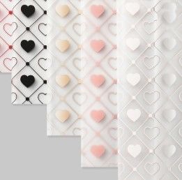 İyi bir fiyat. Jelly film kalbi başlatmak su geçirmez çiçekli çiçekli ambalaj kağıdı çevrimiçi