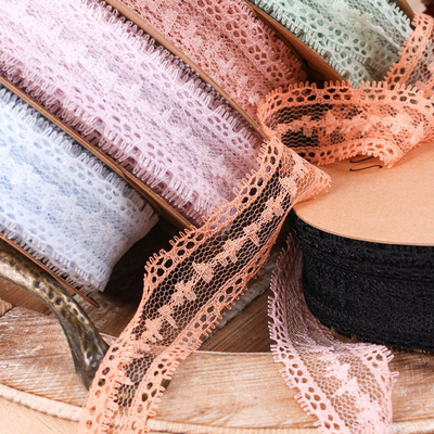 DIY Lolita Giyim ve Saç Aksesuarları için Çevre Dostu Oyuk Dantel Taç Kurdele