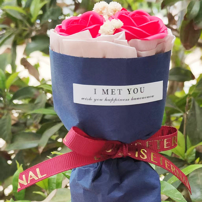İyi bir fiyat. Baby's Breath Rose Mini sabun çiçek buketi, doğum günü hediyesi, hatıra, araba dekorasyonu ve süslemesi çevrimiçi