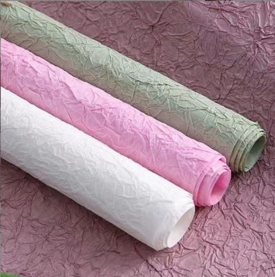 İyi bir fiyat. DIY Çeşitli Renkli Plüse Çiçek Sarma Kağıdı El Yapımı Taş Yapısı İç Kaplama Kağıdı Sevgililer Günü için Mükemmel çevrimiçi